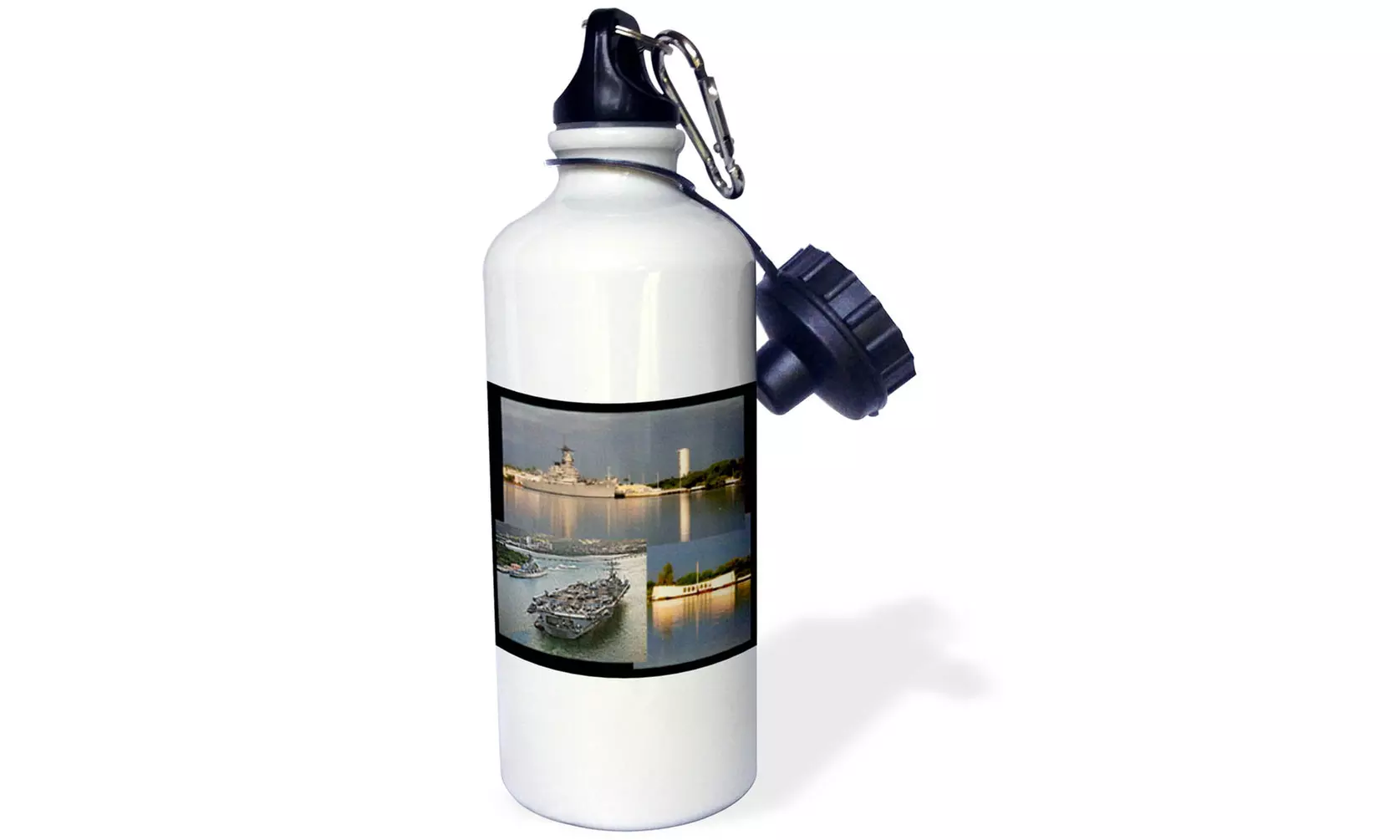  Water Bottle Cristo Vlahos, USS Carl Vinson, Arizona Memorial at Pearl Harbor - Primary Image