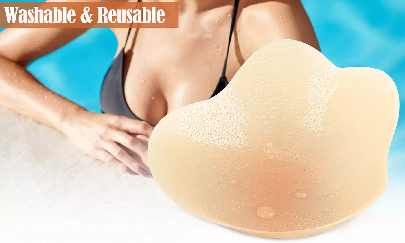 2 Pairs Bunny Ears Lift Sticky Push Up Adhesive Strapless Bras Nipple Covers