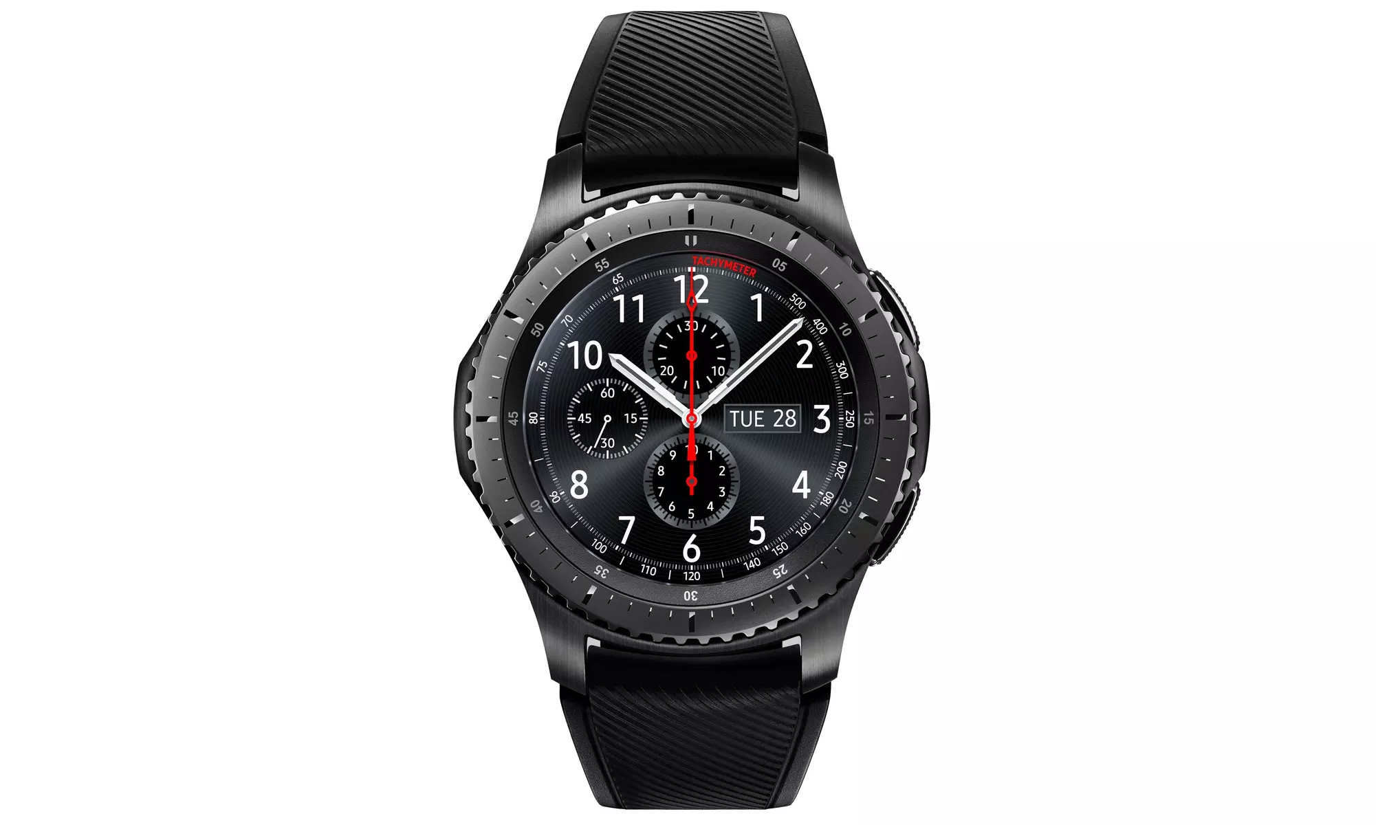 Samsung Gear S3 Frontier Smartwatch with 4GB Black - Refurbished - Second Medium