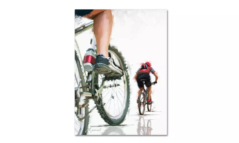 The Macneil Studio 'Mountain Bikes' Canvas Art - Primary Image