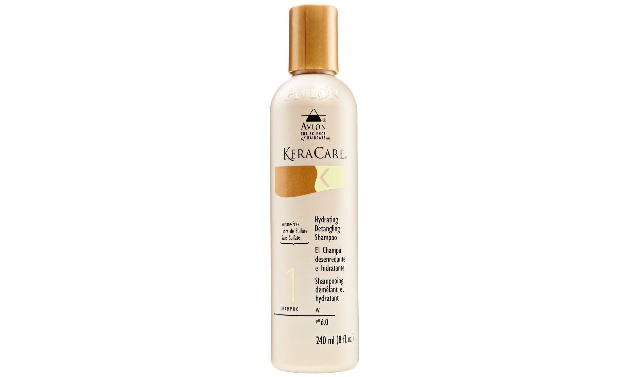 KeraCare 1st Lather Shampoo (Sulfate-Free) 8 oz