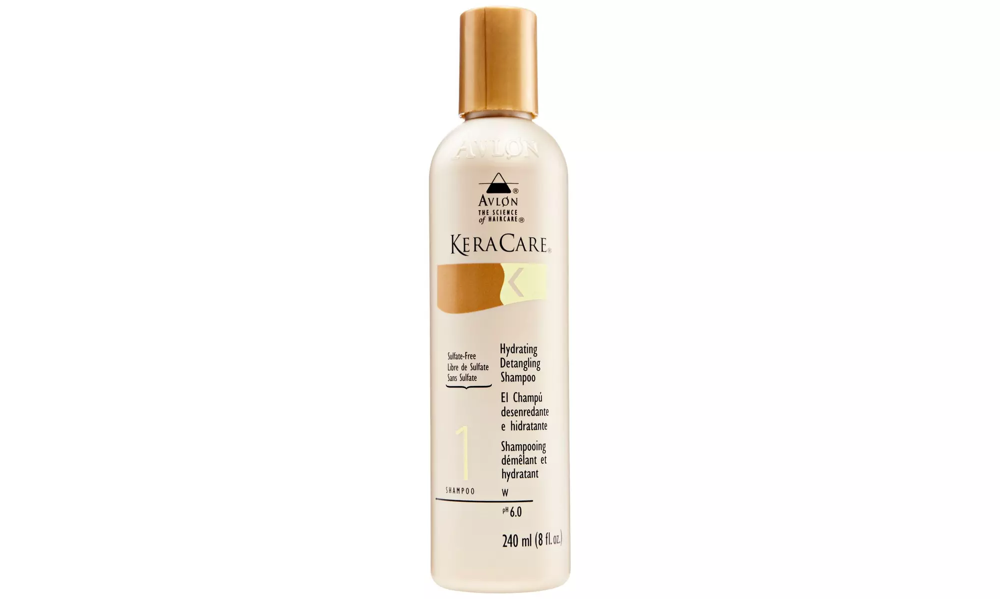 KeraCare 1st Lather Shampoo (Sulfate-Free) 8 oz - Primary Image
