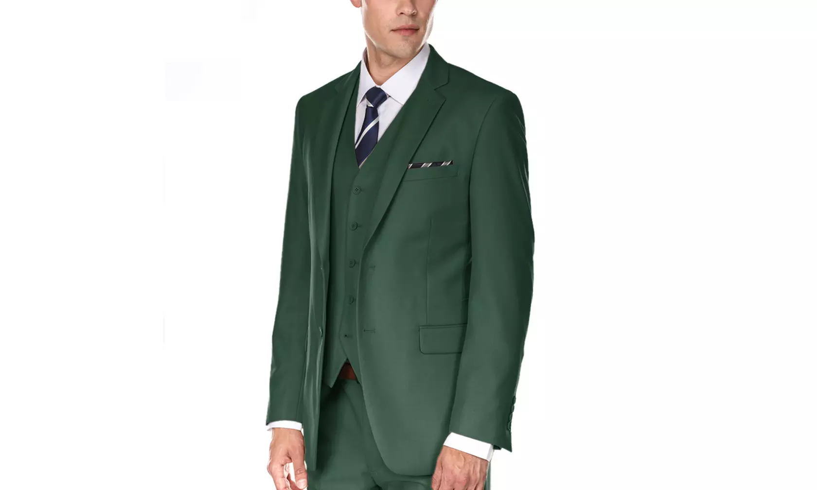 Men's Premium Slim Fit 3PC Suits (Lt beige, Hunter green, Copper)