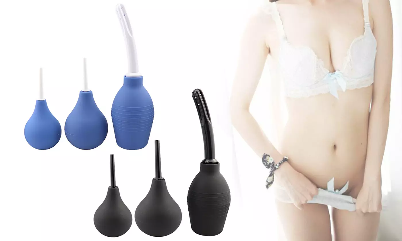 Silicone Douche Anal Cleaner Kit