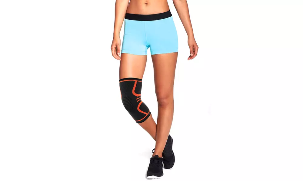 Sports Compression Knee Sleeve for Stabilizing and Recovery for Men and Women - Second Medium