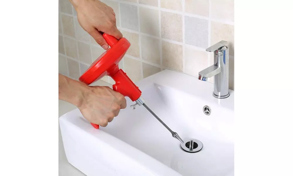 16 Feet Spin Thru Drum Drain Auger - Primary Image