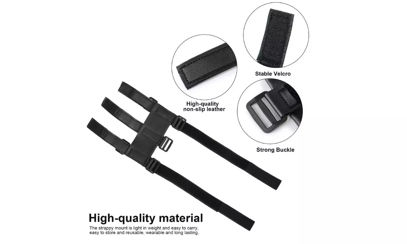 Portable Speaker Mount for Golf Cart Railing Adjustable Strap Bluetooth Speakers
