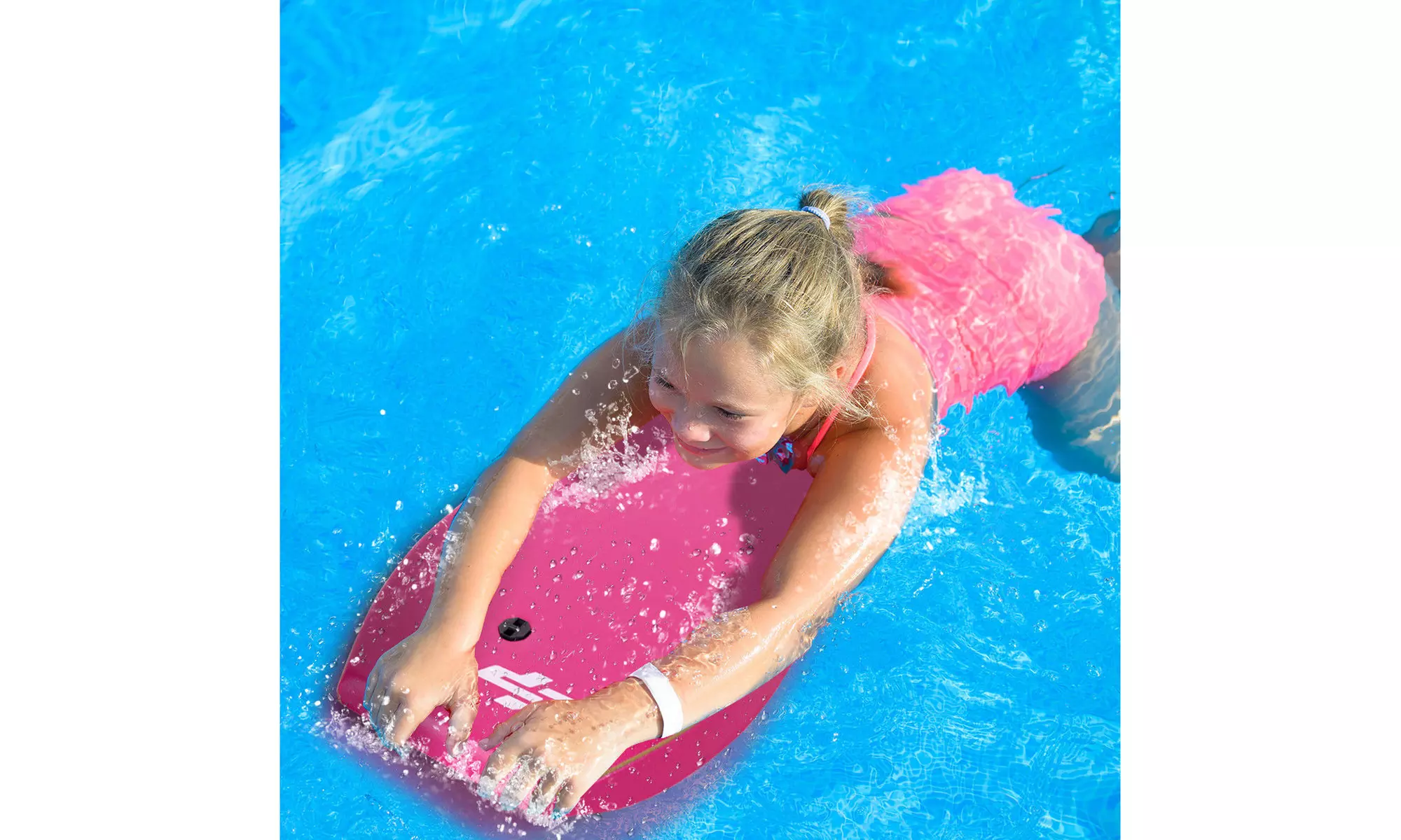 42'' Lightweight Super Bodyboard Surfing W/Leash IXPE Deck EPS Core Boarding