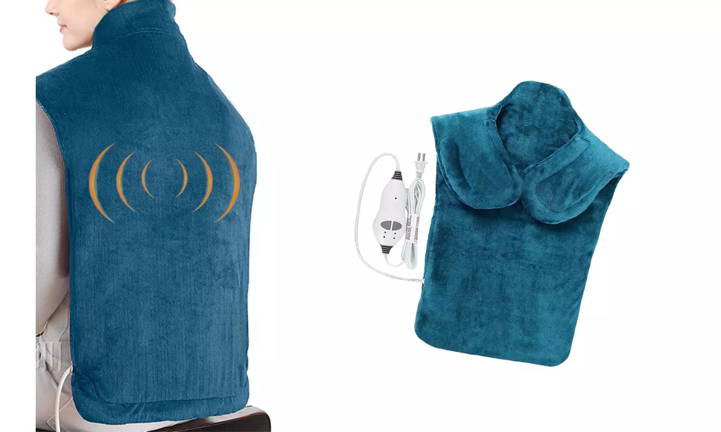 Heating Massage Relief Wrap Vibrating Massage for Neck, Shoulder & Back - Primary Image