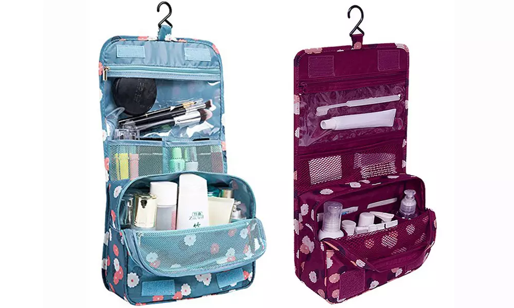 Waterproof Hanging Travel Toiletry Bag Cosmetic Make up Organizer for Women - Primary Image