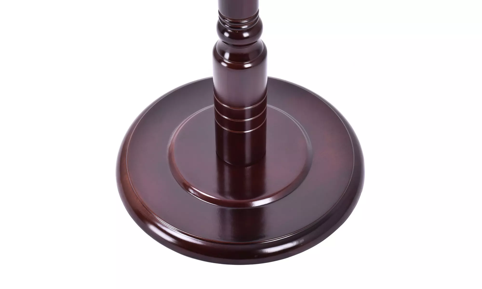 Costway 71'' Free Standing Solid Wood Coat Hat Scarf Rack Hanger Tree  - Second Medium