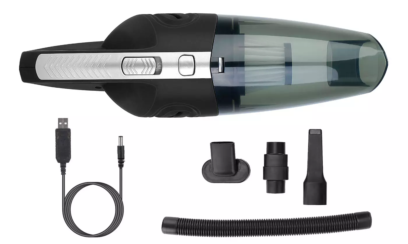 iNova 4800PA Suction Portable Mini Handheld Wet/Dry Cordless Car Vacuum Cleaner