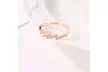 Adjustable Ring Lightning Diamond Rings Band  - Second Medium