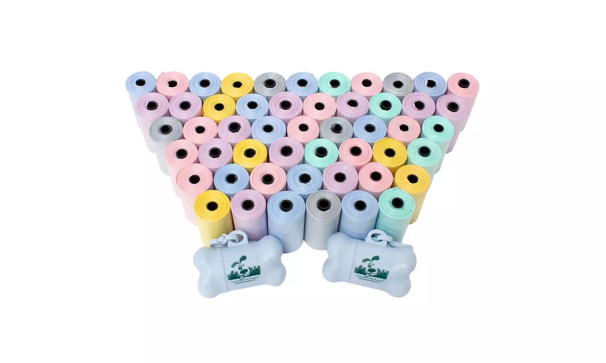 1000 Pet Waste Dog Poop Bags with Two Dispensers - Second Medium