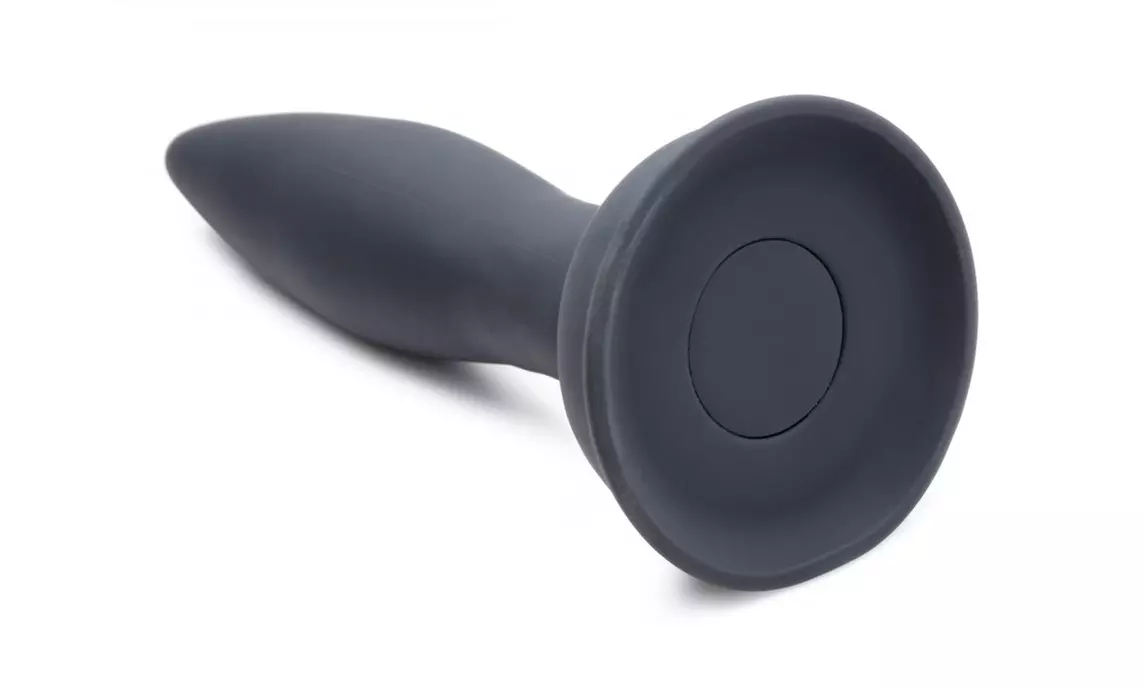 Turbo Ass-Spinner Silicone Anal Plug with Remote Control - Primary Image