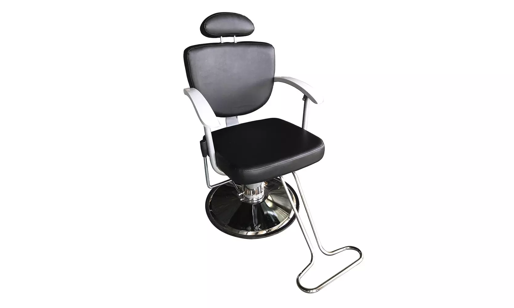 HZ8743 Professional Portable Hydraulic Lift Man Barber Chair Black - Primary Image