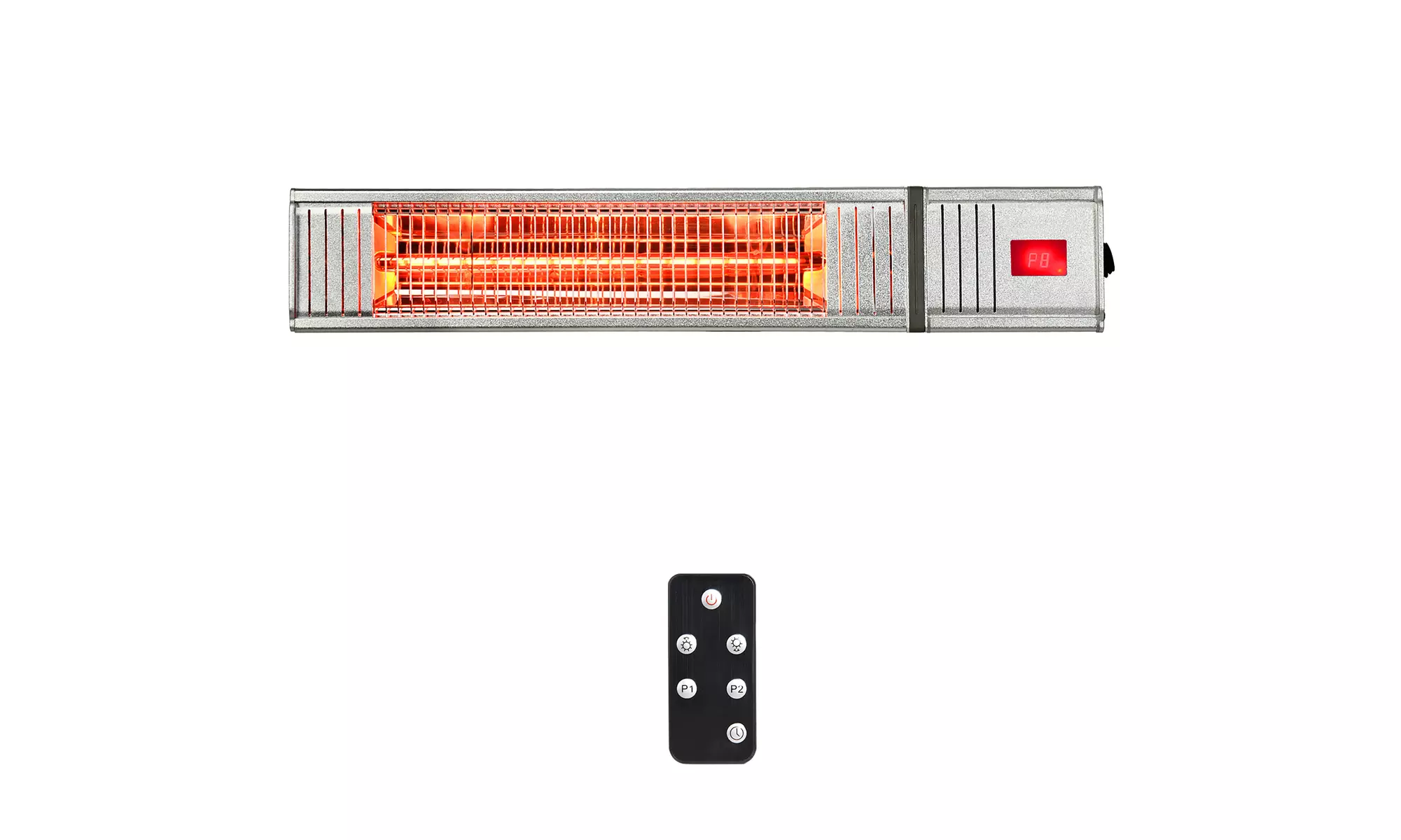 Costway 1500W Infrared Patio Heater w/ Remote Control & 24H Timer - Primary Image