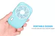 Mini Portable USB Rechargeable Hand Held Air Conditioner Summer Cooler Fan - Second Medium