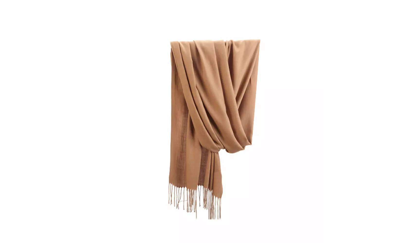 Oversized Cashmere Wool Shawl Wrap Solid Blanket Scarf 