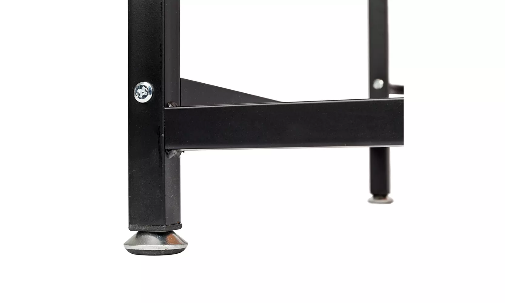 L-Shaped Desk, Corner Computer Desk PC Laptop Study Table Workstation, Black - Second Medium