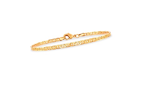 Mariner Chain Gold Filled Anklet Gold Gold Fill