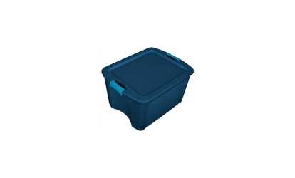 Sterilite 16867406 18 Gallon Blue Ultra Tote, Pack of 6