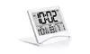 Betus Digital Travel Alarm Clock Foldable Calendar LCD Clock Compact Desk Clock