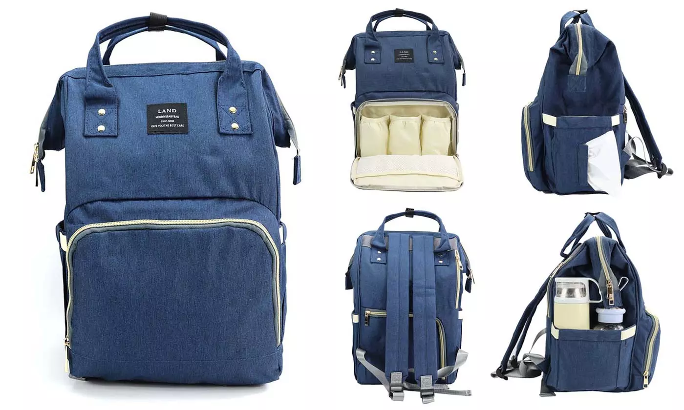  Diaper Bag Mommy & Baby Large Multi-Function Backpack 