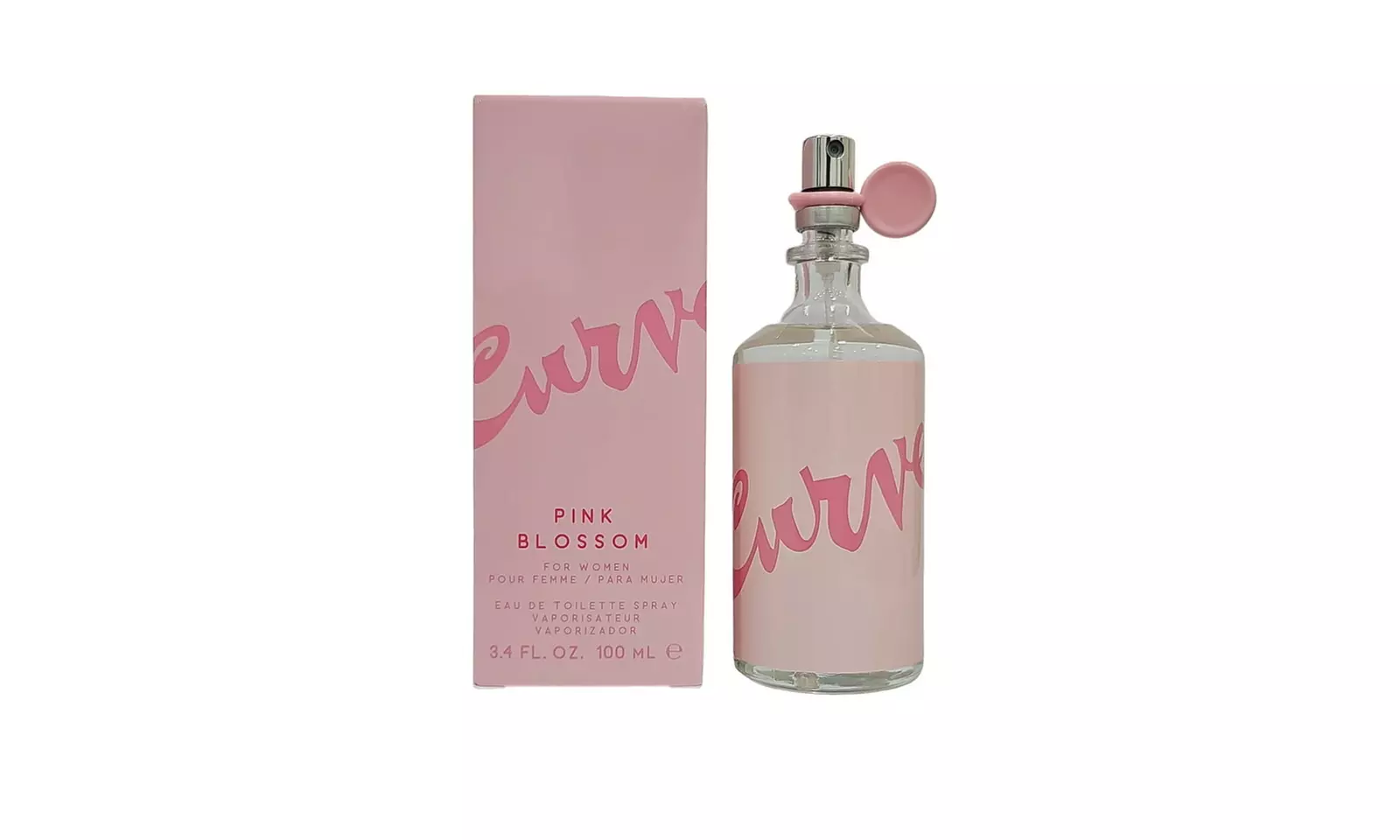 Liz Claiborne Curve Pink Blossom Eau de Toilette for Women 3.4 Fl. Oz.  - Primary Image