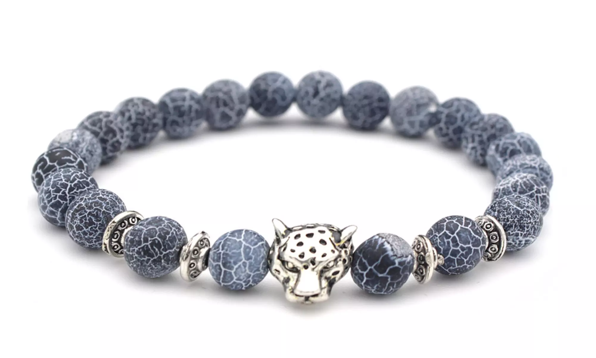Lava Stone Diffuser Bracelet with Optional, Randomly Selected Essential Oils