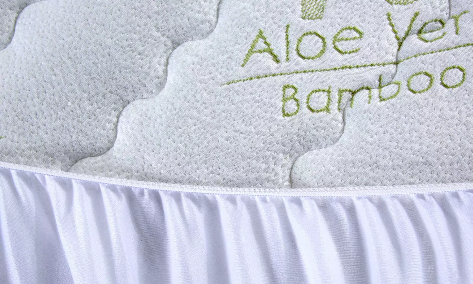 Aloe Vera Bamboo Hypoallergenic Mattress Pad