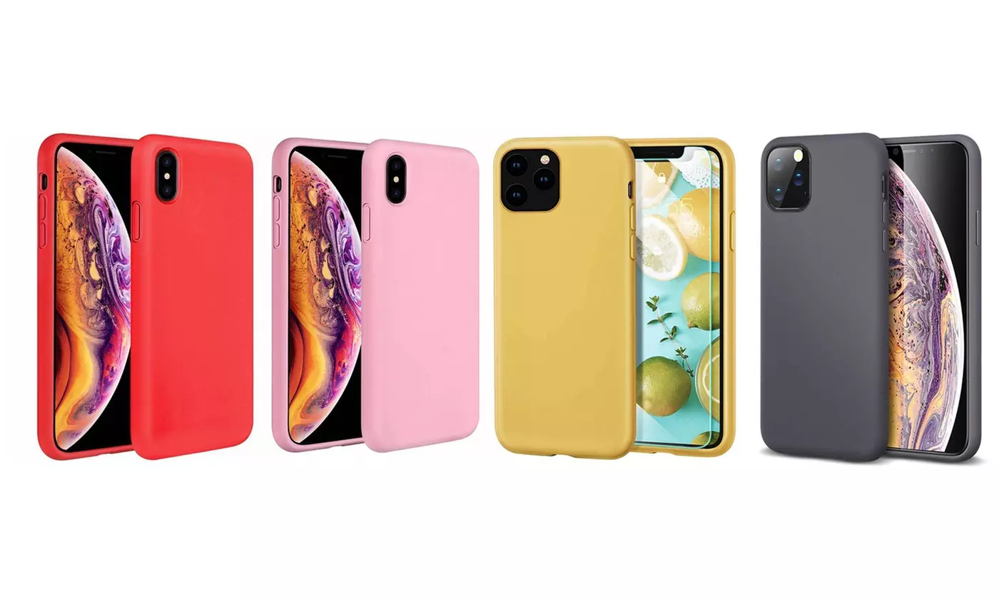 Liquid Silicone Case for iPhone 11, 11 Pro, 11 Pro Max, X/XS, XS Max, XR - Primary Image