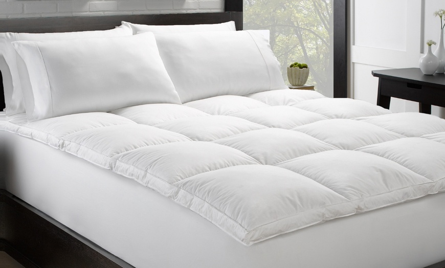 logan and mason hotel collection mattress topper