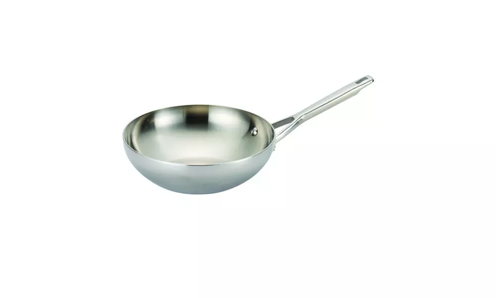 Anolon Tri-Ply Clad Stainless Steel 10-3/4-Inch Stir Fry - Primary Image