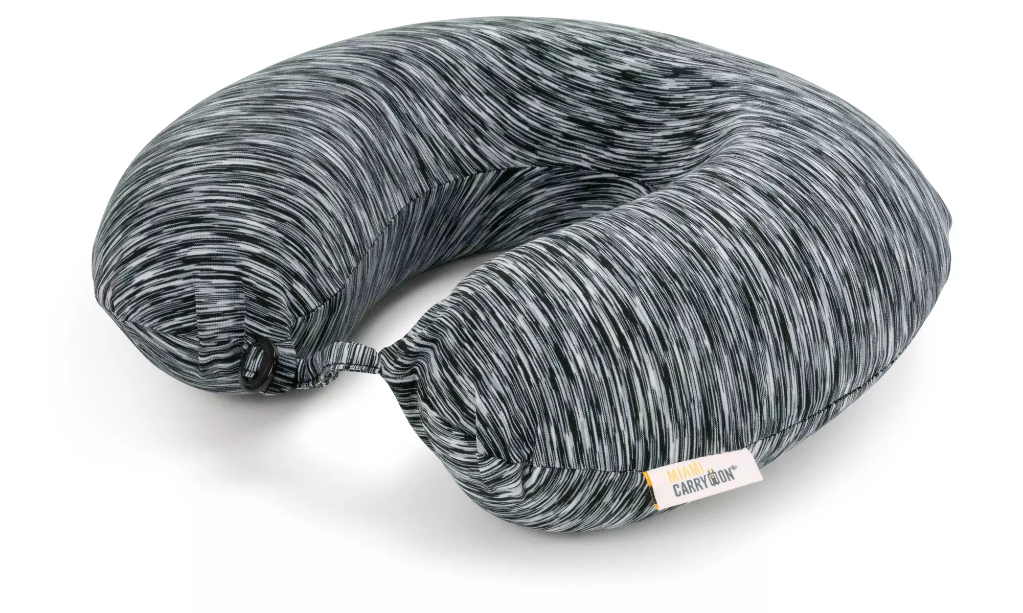 Miami CarryOn Space Dye Memory Foam Travel Neck Pillow