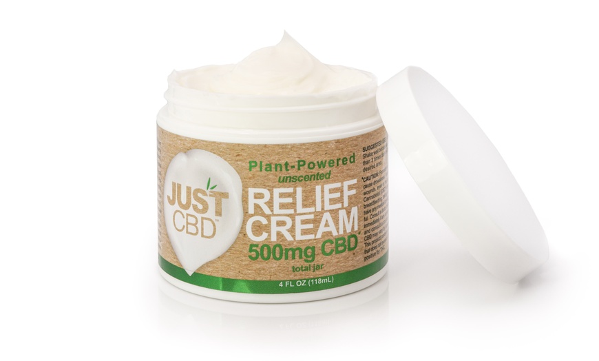 Up To 87% Off on JustCBD CBD Pain Relief Cream | Groupon Goods