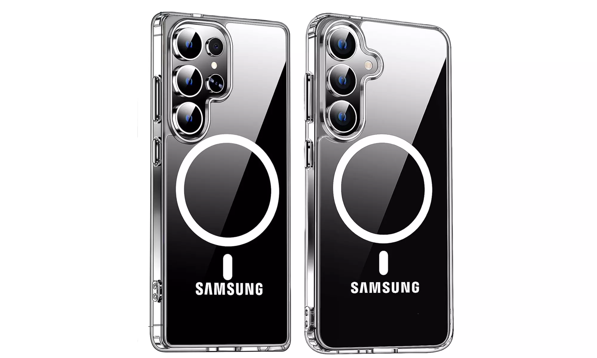 AICASE Clear Magnetic Shockproof Case for Samsung Galaxy S25 Ultra