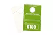 Juvale100-Pack Parking Permit Pass Numbered Hang Tags For Car Parking Management - Second Medium