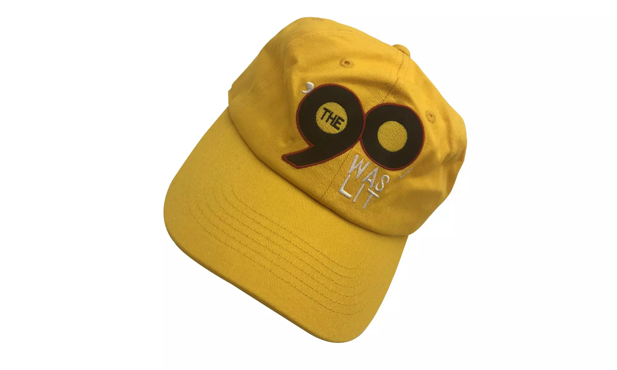 chen guoqiang Dad hat Baseball Cap Number 90s Lit Embroidered Cap Adjustable - Second Medium