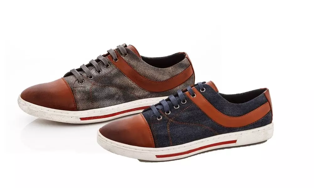 Franco Vanucci Clayton Men's Low Top Sneakers - Primary Image