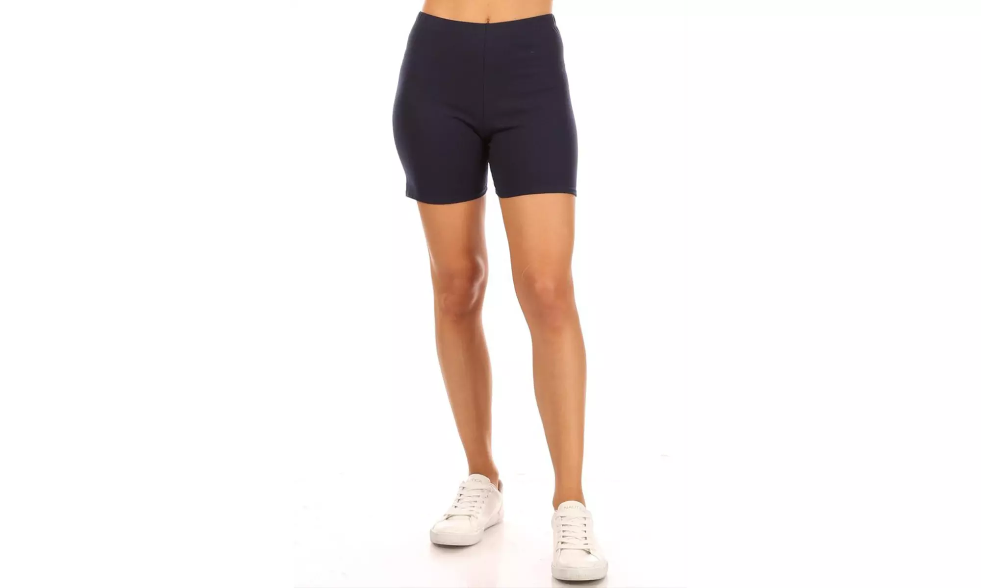 Women's Casual Stretch Cotton Solid Short Pants