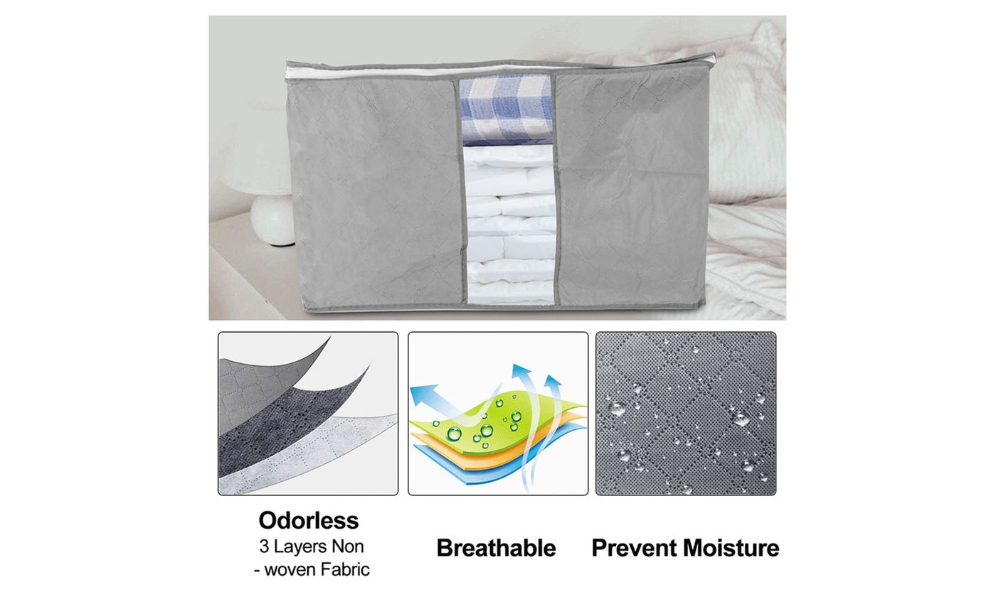 Large Capacity Clothes Bedding Storage Bag Organizer