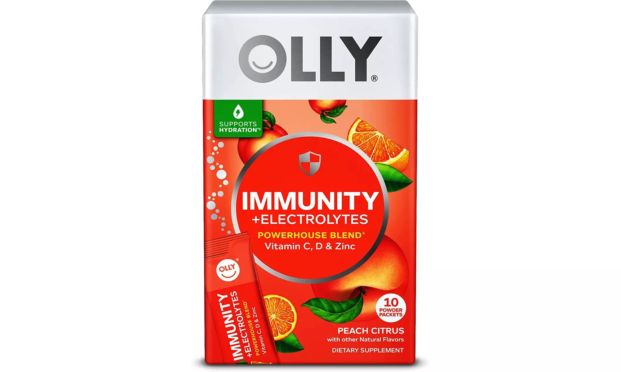 OLLY Immunity Electrolytes Powder, Immune & Hydration Support - Primary Image