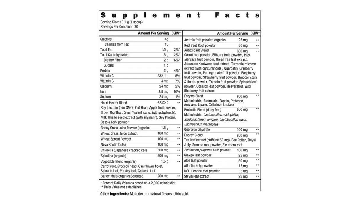 Health Royal Greens Ultra Superfood Powder Supplement Beauty - Second Medium