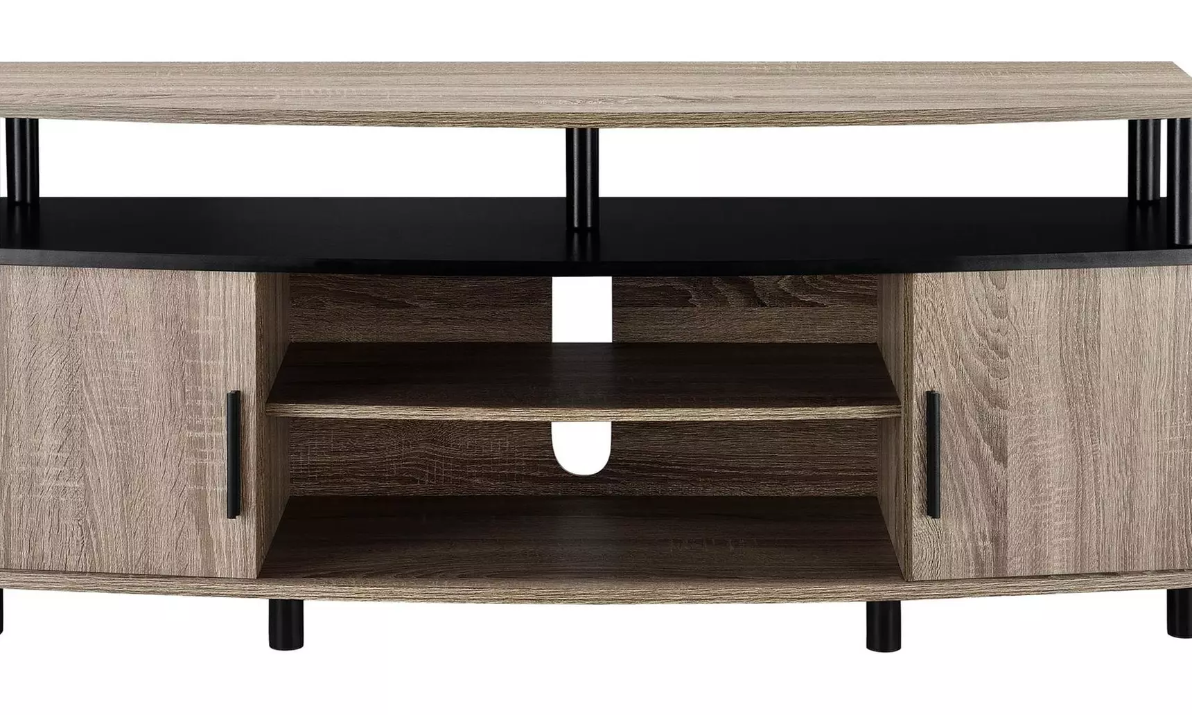  Ameriwood Home Carson TV Stand for 50-Inch TVs (Sonoma Oak) - Primary Image