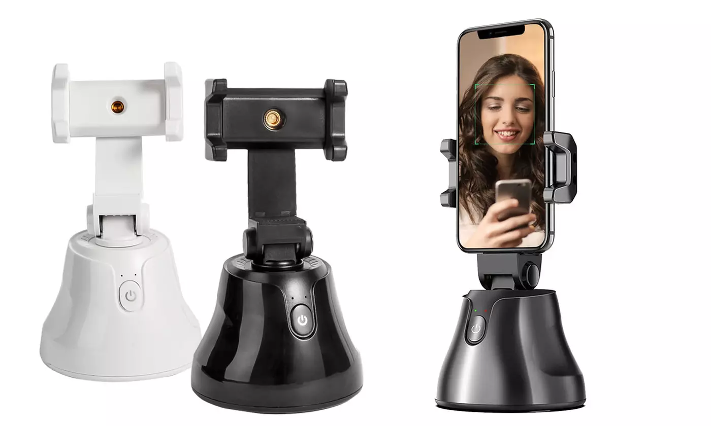 Portable All-in-one Auto Face Object Tracking Shooting Selfie Smartphone Mount - Primary Image