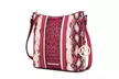MKF Collection Meline Crocodile & Snake Embossed Crossbody Shoulder bag by Mia K - Second Medium