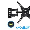 Image 4: Full Motion TV Wall Mount Tilt Swivel For 27"32"37"42"46"47"50"55"inch LED LCD