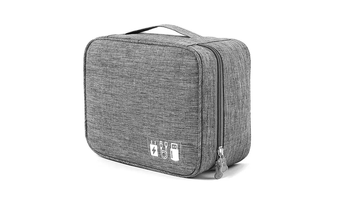 Travel Universal Cable Organizer Electronics Accessories Organizer Gadget Bag