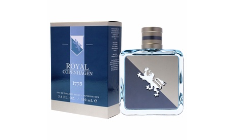 Royal Copenhagen 1775 Classic Eau De Toilette Fragrance For Men 3.4 Fl Oz Men 3.4 Spray Citrus Eau De Toilette